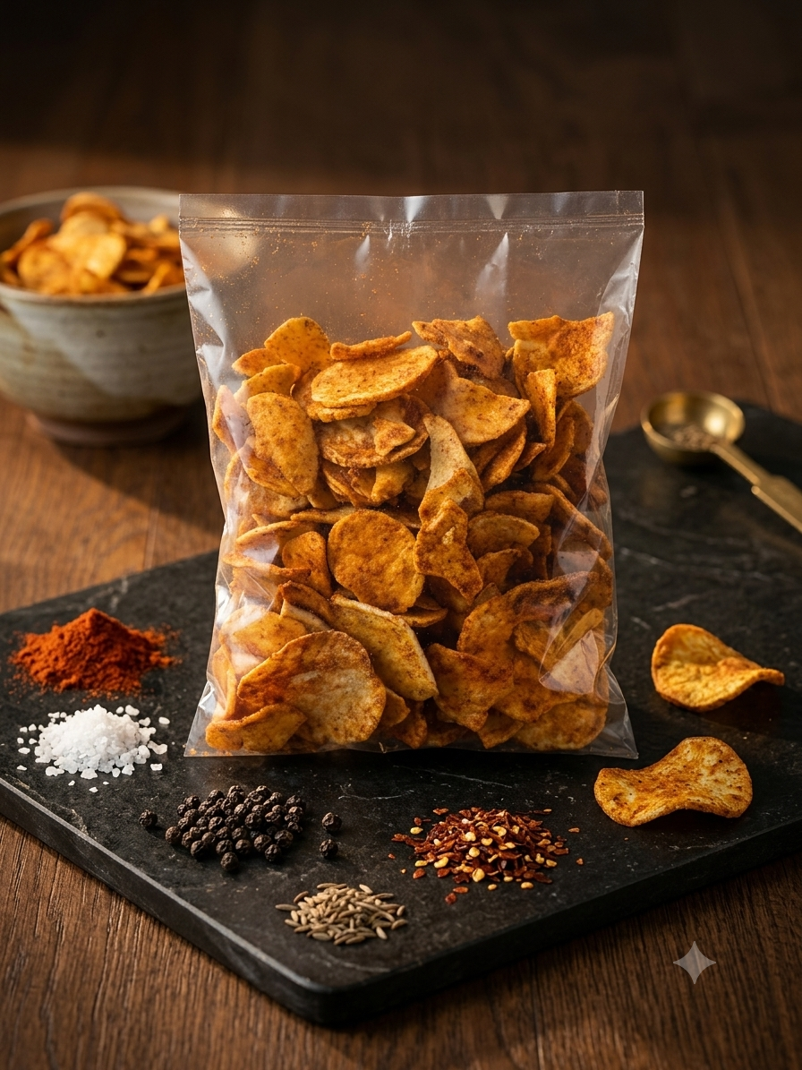 Spiced Saru Chips (150g)
